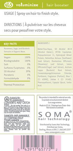 SOMA - Voluminize Thermal Spray - 8oz