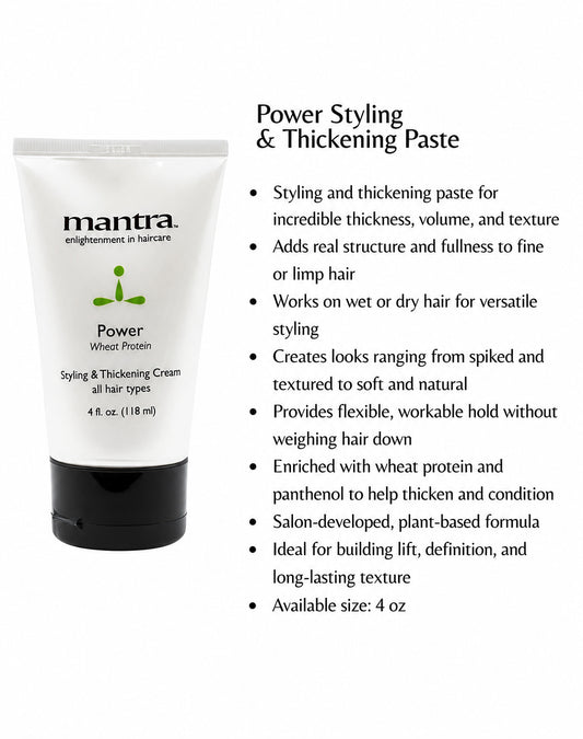 MANTRA - Power Thickening Cream/Paste - 4oz-SOLD